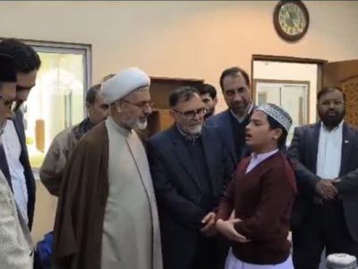 حضور حجت الاسلام میرزائی در منهاج القرآن لاهور پاکستان