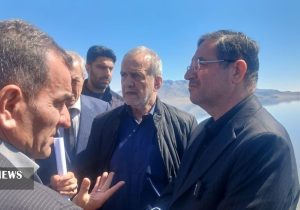 بازدید سرزده رئیس جمهور از دریاچه ارومیه