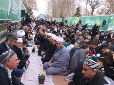 محفل انس و افطاری مقاومت با طعم وحدت و همدلی در آذربایجان غربی