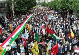 لبیک پایتخت نشینان به ندای مظلومیت مردم فلسطین