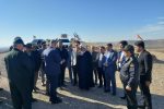 بازدید از محل جانمایی طرحها و پروژه های فراجا در شهرستان شاهین دژ