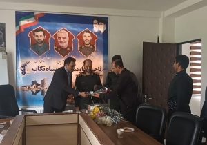 تجلیل از کارگران عرصه‌های مختلف در تکاب