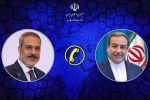 گفتگوی تلفنی وزرای خارجه جمهوری اسلامی ایران و ترکیه