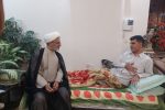 دیدار حجت الاسلام والمسلمین محمد میرزائی با فیروز امامی جانباز دفاع مقدس