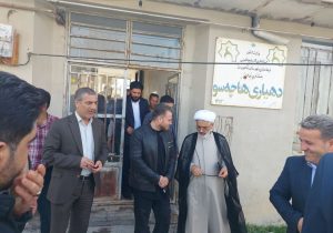 حضور حجت الاسلام میرزائی در روستای هاچه سو