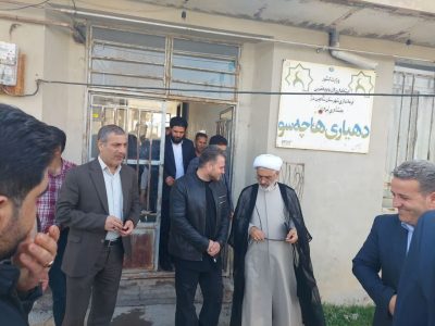 حضور حجت الاسلام میرزائی در روستای هاچه سو