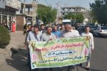 مراسم پیاده‌روی گسترده‌ای با حضور کارکنان مجموعه شبکه بهداشت و درمان شاهین دژ برگزار شد.