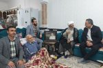 دیدار حجت الاسلام والمسلمین محمد میرزائی با خانواده شهید صبری