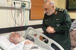 عیادت فرمانده کل سپاه از حضرت آیت‌الله نوری همدانی