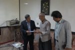 دیدار و تجلیل از جانبازان ۸ سال دفاع مقدس در تکاب