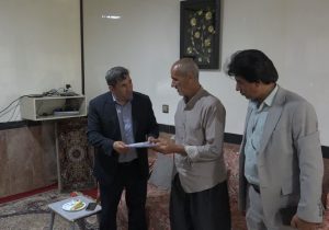 دیدار و تجلیل از جانبازان ۸ سال دفاع مقدس در تکاب