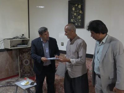 دیدار و تجلیل از جانبازان ۸ سال دفاع مقدس در تکاب