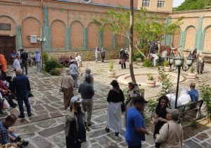 بازدیدگروه کمپرسواری ایران از جاذبه‌های تاریخی و گردشگری آذربایجان غربی
