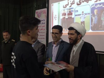 تجلیل از قهرمانان ورزشی تکاب