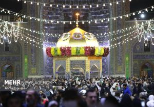 جشن ولادت با حضور عاشقان ضامن آهو