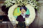 حضور رئیس قوه قضاییه بر مزار شهید رئیسی