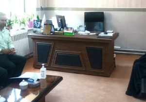 جلسه تعامل بهزیستی و معاونت وظیفه عمومی شهرستان شاهین دژ