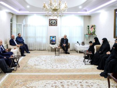 دیدار رئیس‌جمهور با خانواده شهدای خدمت