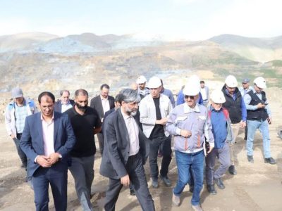 بازدید رئیس کل دادگستری آذربایجان غربی از معدن طلای زرشوران تکاب