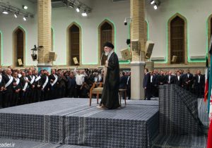 دیدار هزاران نفر از کارگران سراسر کشور با رهبر انقلاب