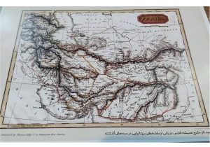نقشه منحصر به فرد «خلیج فارس» در دست بازدیدکنندگان نمایشگاه کتاب