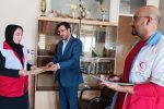 تقدیر از مربیان فعال امداد و کمک‌های اولیه در جمعیت هلال احمر شاهین‌دژ