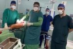 موفقیت چشمگیر در نخستین جراحی تعویض مفصل لگن بیمار ۸۵ ساله در شاهین دژ