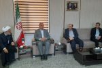 دیدار مدیرکل دامپزشکی استان با حجت الاسلام والمسلمین محمدمیرزائی