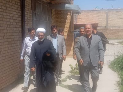 بازدید حجت الاسلام میرزائی از مرکز خدمات جامع سلامت شهر کشاورز و بررسی روند تکمیل پروژه