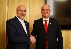 روسای مجالس ایران و تاجیکستان در ژنو دیدار کردند