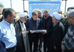 بازدید استاندار آذربایجان‌غربی از روند اجرای طرح بهسازی محور شاهین‌دژ – میاندوآب