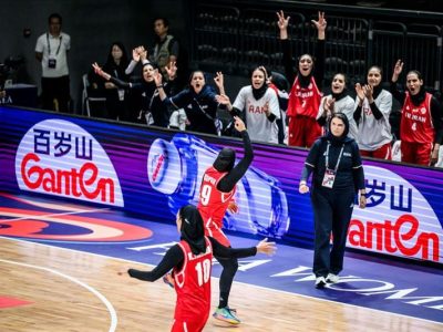 دومین پیروزی تیم ملی بسکتبال بانوان ایران در جام آسیا