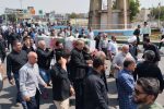 تشییع پیکر شهید سرافراز حسین حمدی در شاهین دژ
