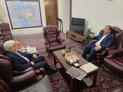 دیدار استاندار آذربایجان‌غربی با معاون اول رئیس‌جمهور و رئیس کارگروه ملی نجات دریاچه ارومیه