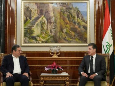 تاکید« نچیروان بارزانی» بر تقویت و گسترش هر چە بیشتر روابط با ایران
