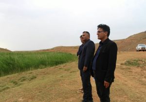 بازدید فرماندار تکاب از روستای هدف گردشگری بدرلو