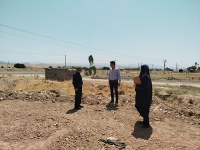 بازدید عوامل نظارتی از سه مورد طرح‌ اجرا شده در اراضی ملی واگذاری در شهرستان شاهین دژ