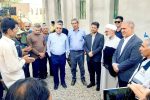 بازدید حجت الاسلام محمد میرزائی از روند بهسازی و آسفالت معابر و اجرای طرح هادی در روستای سعید آباد