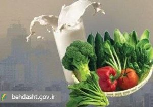 تاثیر تغذیه مناسب در کاهش آسیب‌‌‌های ناشی از آلودگی هوا