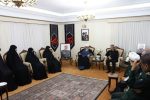 دیدار حجت‌الاسلام گلپایگانی و سرلشکر موسوی با خانواده‌های شهدای اقتدار