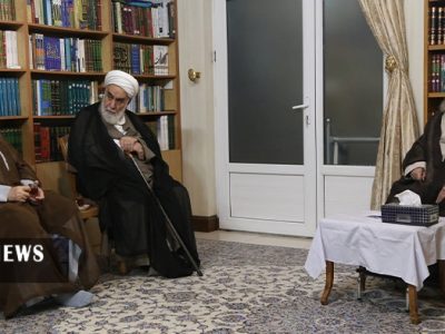 دیدار رئیس دفتر رهبر انقلاب اسلامی با مراجع معظم تقلید