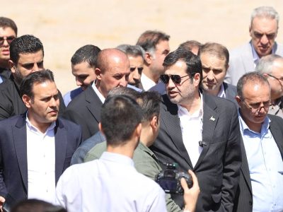 بازدید وزیر ورزش و‌ جوانان از دو پروژه نیمه تمام استان زنجان در هفته دولت