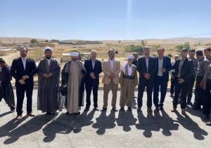 افتتاح طرح هادی و آسفالت ریزی روستای قلدره علیا