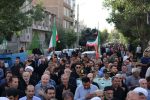تشییع پیکر شهید اسماعیل پاشایی در بخش کشاورز